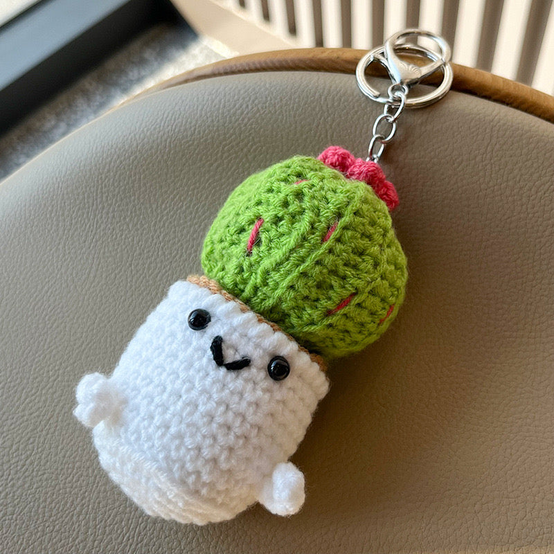 Smiling Fruit Keychains