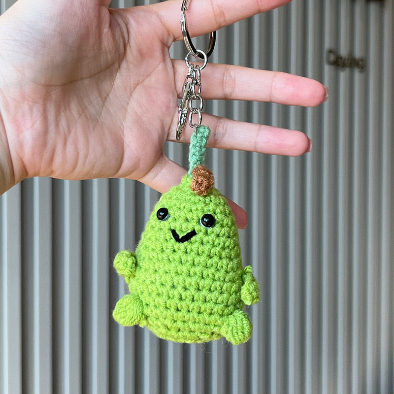 Smiling Fruit Keychains