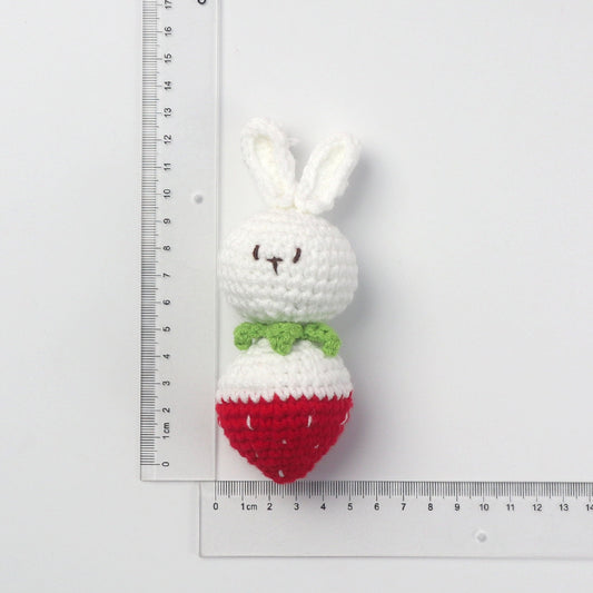 Strawberry Rabbit keychains