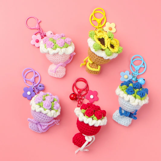 Cute Bouquet Keychains