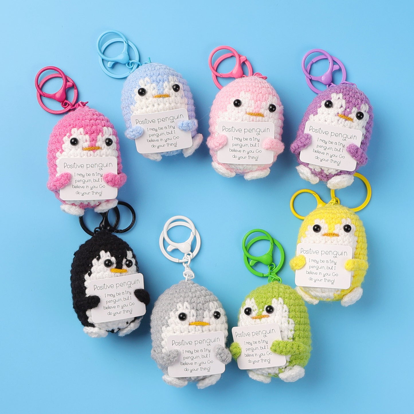 Penguin keychains