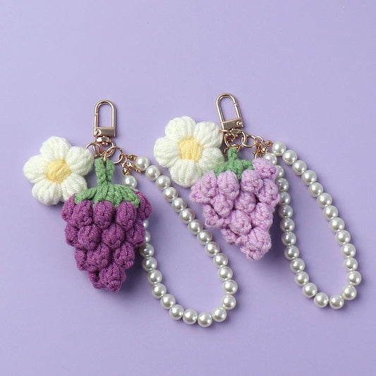 Grapes Keychain