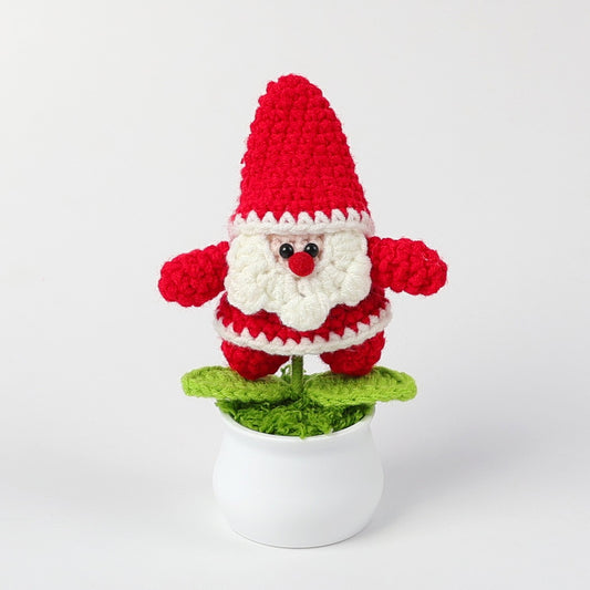 Christmas Santa Pot